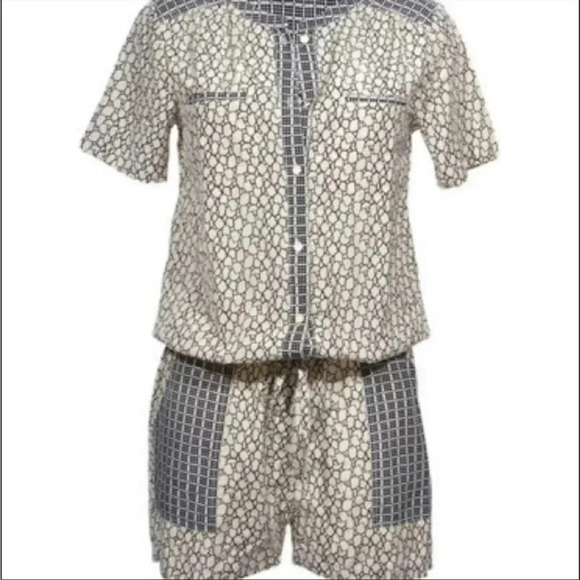 Maison Scotch Sahara Social printed romper jumpsuit - Picture 3 of 12